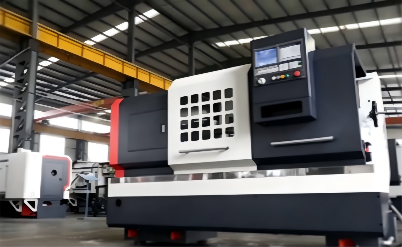 Torno CNC de leito plano econômico
