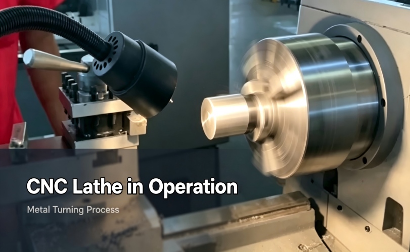 Torneamento de alta velocidade em torno CNC de leito inclinado