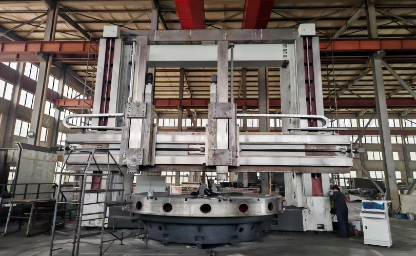 Torno vertical de alta resistência JSkinston CK5250 CNC de coluna dupla