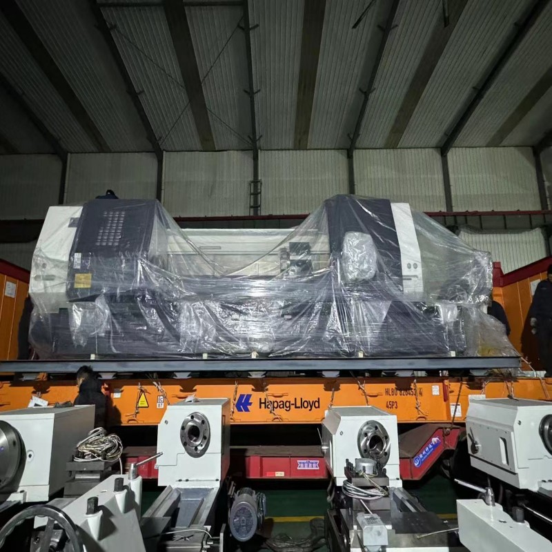 slant bed CNC lathe 1250mm swing