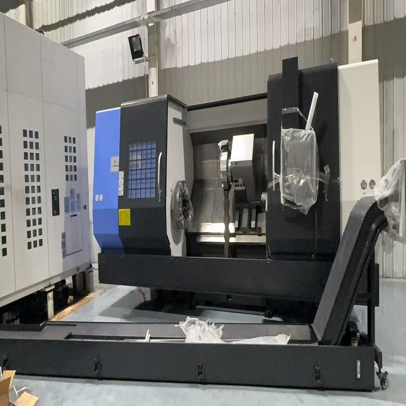 rectangular hard guideway CNC lathe